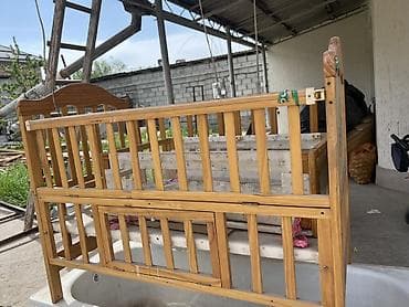 кравать дет сад: Детская деревянная люлька б/у хорошем состоянии. В подарок большие — 2