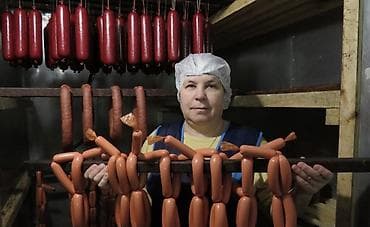 Г. Владимир, в России. МЯСНОЕ ПРОИЗВОДСТВО (колбасы)🥓 Набираем мужчин