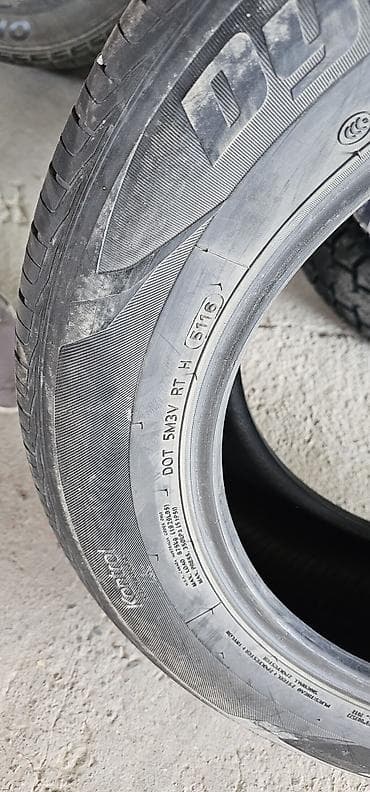 kumho: Шины 235 / 60 / R 18, Лето, Б/у, 1 шт, Легковые, Корея, Hankook — 3