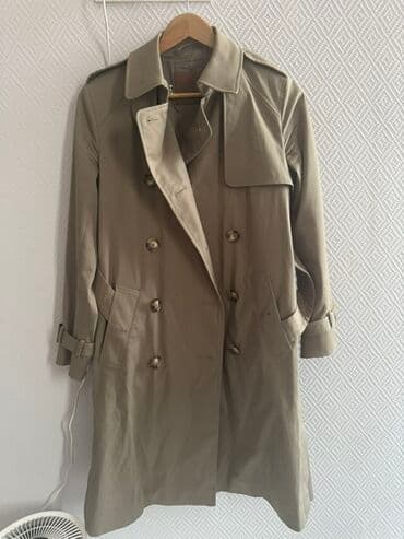 плащ дождовик: Плащ, Тренчкот, Водонепроницаемая модель, XS — 1