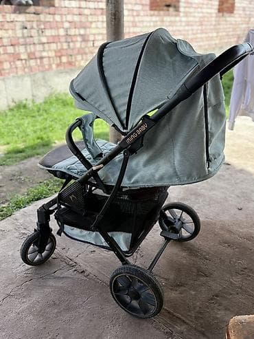 принимаю вещи: Коляска, Другой бренд, цвет - Голубой, Б/у, Самовывоз, Платная доставка — 1