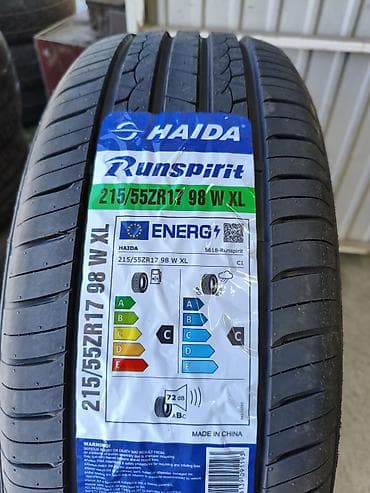 matiz 4: Шины 215 / 55 / R 17, Лето, Б/у, Комплект, Легковые, Китай, Haida — 3