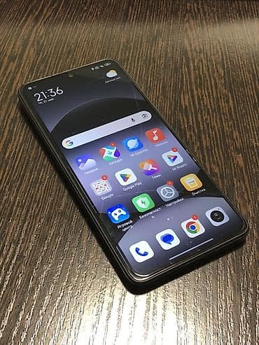 бу самбуфер: Redmi, Redmi Note 14, Б/у, 128 ГБ, цвет - Черный, 1 SIM, eSIM — 5
