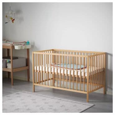 детская кроватка ikea: Детская кроватка (без матраса) + пеленальный стол фирма ИКЕА ⠀ — 3