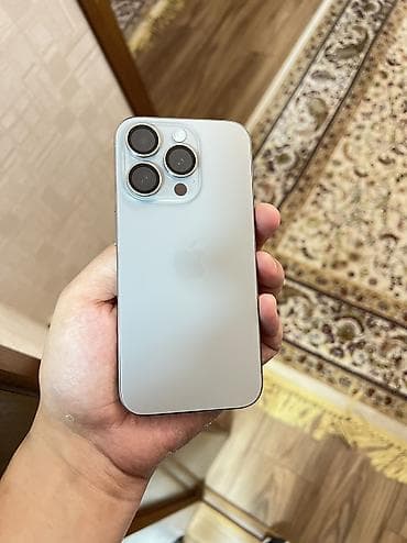 pro 5: IPhone 15 Pro, Б/у, 128 ГБ, Natural Titanium, 86 % — 1
