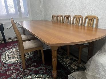 Столы для зала: Стол для зала, Не раскладной, Овальная — 2