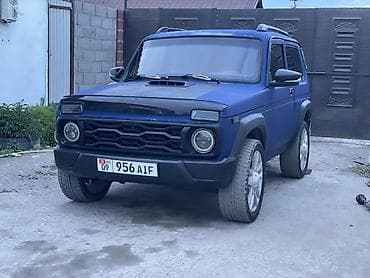 тулпар мото: ВАЗ (ЛАДА) 4x4 Niva: 2009 г., 1.7 л, Кол менен иштөөчү, Бензин, Жол тандабас — 1