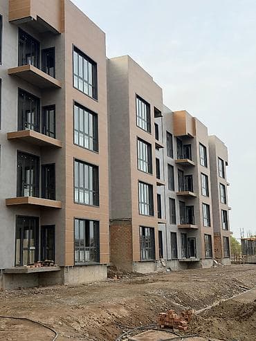 двухэтажный дом в бишкеке: 1 комната, 40 м², Элитка, 4 этаж, Готовая ПСО (под самоотделку) — 1