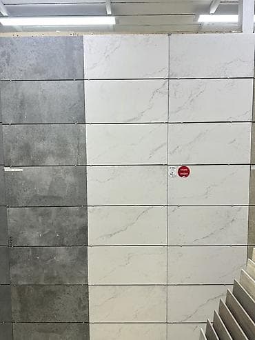 Максаты: Дубал үчүн, түсү - Боз, Жылтырабаган, 60х120 см