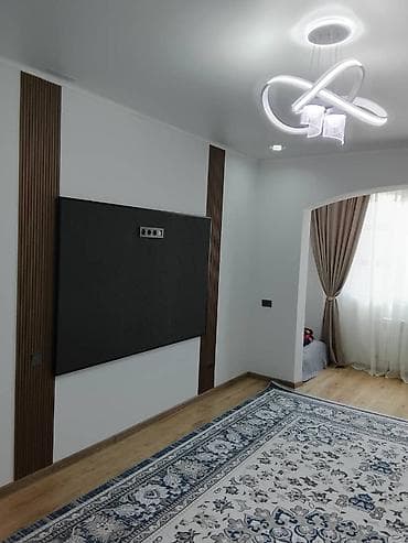 Кыймылсыз мүлк: 1 бөлмө, 43 м², Киргизия 1 Элитка, 5 кабат, Евро оңдоо — 1