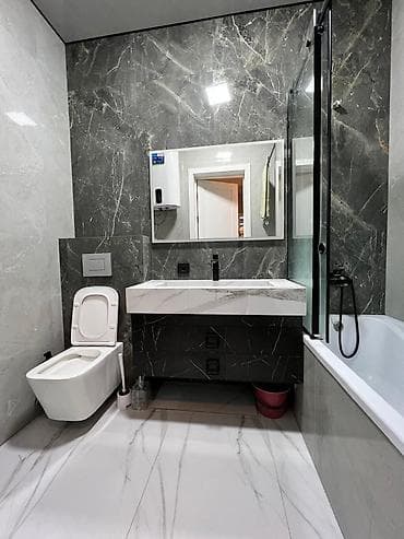 discovery studio: 2 комнаты, 78 м², Асанбай мкр Элитка, 13 этаж, Дизайнерский ремонт — 5