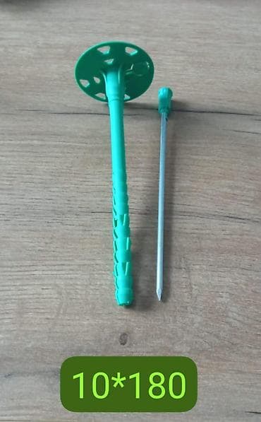 Ручные инструменты: Дюбель-гвозди, 6x40 мм, Новый — 3