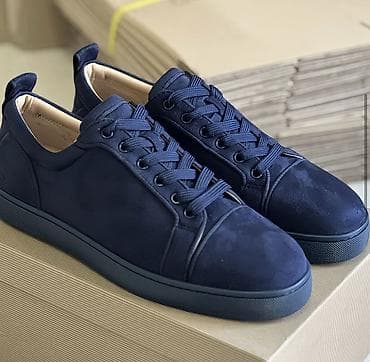 dc dc: Мужские кроссовки, 39, 39.5, 40, Christian Louboutin, Новый, цвет - Синий, Самовывоз — 4