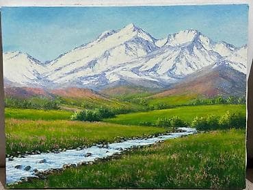 продажа картин: Картины маслом на холсте: нежные цветочные натюрморты. - Цена на одну — 6