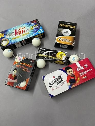 Шарики для настольного тенниса Double fish V40+ DHS 40+ Stiga Master