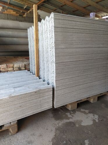 шифер бу цена бишкек: Шифер, Асбестоцементный, 8 волновой, Кант ТШП, Б/у — 9