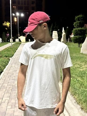 бренд вещи: Мужская футболка, M, L, Li-Ning, Новый, цвет - Белый, Самовывоз — 3