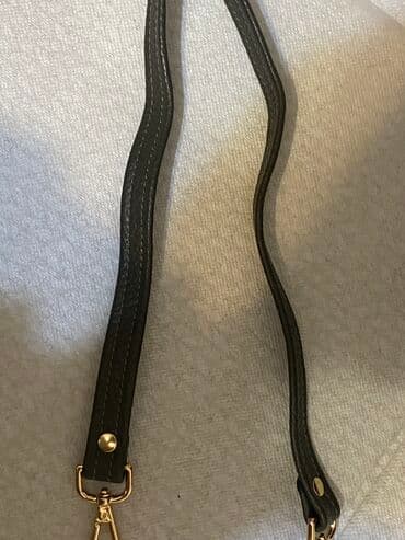 Атайын кийим: Кожаная сумка. Имеется два ремешка. Новая, в идеальном состоянии ни — 6