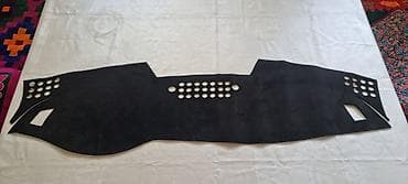 полик на соната: Ворсовые Накидка на панель Kia, цвет - Черный — 2