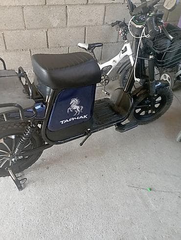 Скутеры: Электроскутер «Тайчак» с усиленной грузовой площадкой Описание: - — 3