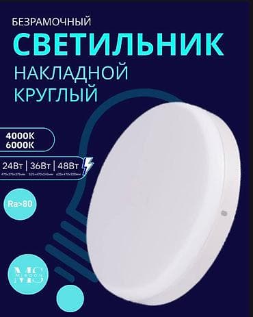 36в: Бренд Misoon, накладной потолочный светильник 24Вт 36Вт 48Вт /4000K — 1