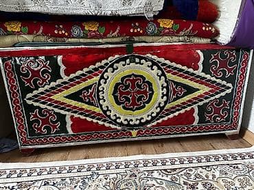 отун мешок: Сандык, Колдонулган, Жыгач, Өзү алып кетүү, Акылуу жеткирүү, түсү - Кызыл — 1