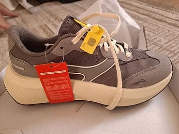 lining 38: Мужские кроссовки, 42, Новый, цвет - Серый, Платная доставка — 6