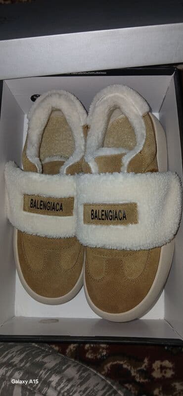 детские сапоги для девочек: Зимние детские кеды/ботинки с мехом - Теплая внутренняя отделка — 3