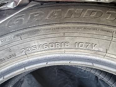 titan diski: Шины 235 / 60 / R 18, Лето, Б/у, Комплект, Легковые, Япония, DUNLOP — 3