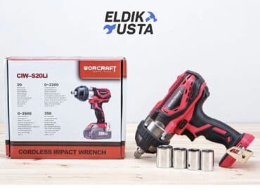 воздушный гайковерт: Аккумуляторный гайковерт, Новый, Бесплатная доставка — 8