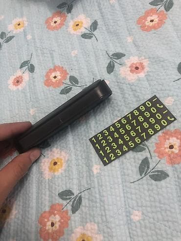 Катализаторлорду сатып алуу: Номерная табличка для парковки с ночной видимостью, с механизмом — 4