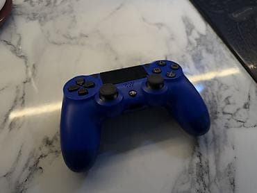 купить xbox 360 бу: Геймпад Sony DualShock 4 (PS4), цвет Blue. Совершенно новый, брал — 3