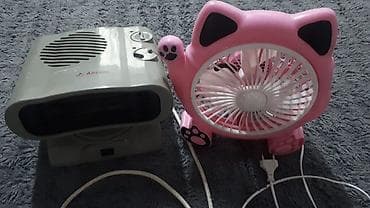 fan: Продам обогреватель- б.у в рабочем состоянии и вентилятор- новый. Цена — 1