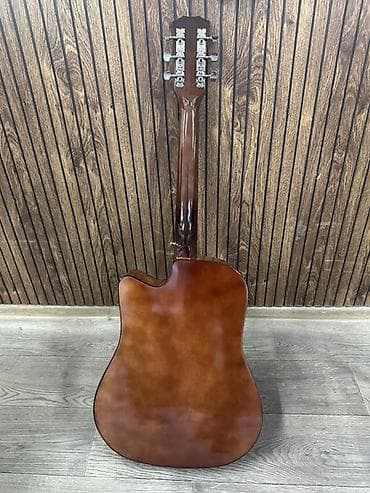 ск пионер: Акустическая гитара дредноут с вырезом (cutaway), 6 струн. - Корпус — 3