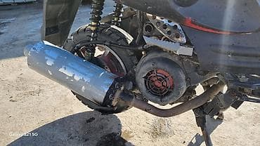 Кумурска мотороллер: 125 куб. см, Бензин, Колдонулган — 9