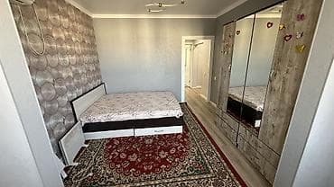 2 комнаты, 66 м², Кок-Жар ж/м 106 серия улучшенная, 9 этаж, Косметический ремонт — 1