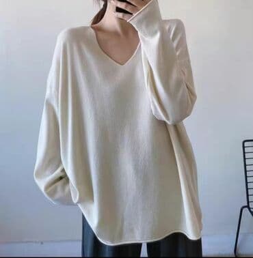 Прокат одежды: Стильные женские осенне-зимние кофточки в красномсером и горчичном — 24