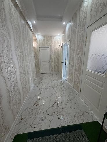Батирлер: 2 бөлмө, 63 м², Асанбай мкр Элитка, 8 кабат, Евро оңдоо — 9