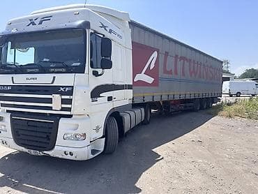 daf: Тягач, DAF, 2009 г., Шторный — 4