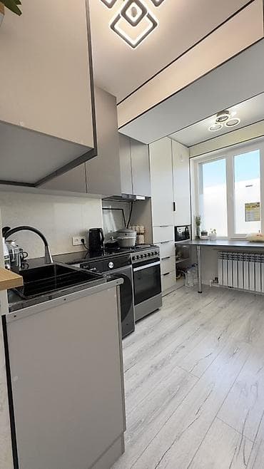 мебел бу: Кухонный гарнитур, цвет - Серый — 1