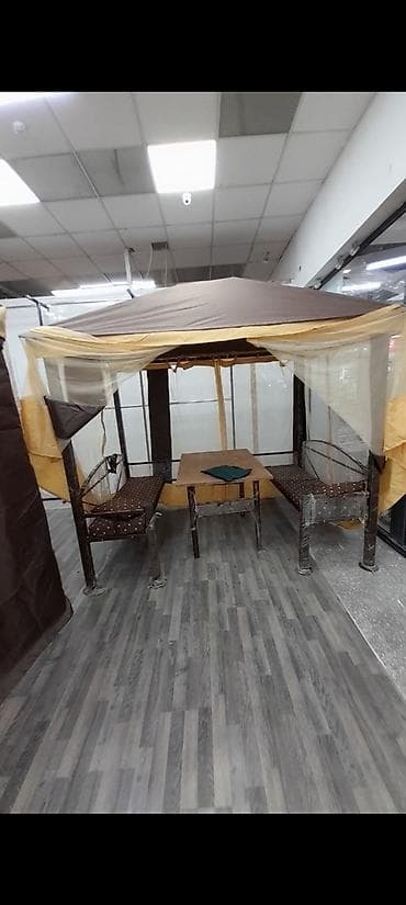 Садовые столы: Беседка Металл — 1