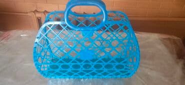 барсетка оригинал: Корзинка с ручками. Пластмасс Производство СССР. 1987 — 3