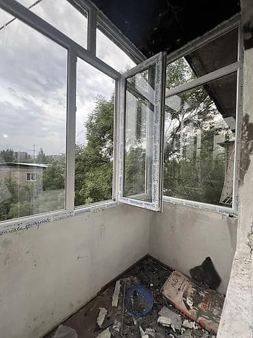 Кызматтар: Услуги по остеклению и алюминиево‑ПВХ конструкциям - Изготовление и — 3