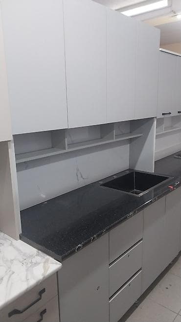 кухонный гарнитур хайтек: Кухонный гарнитур, Новый, цвет - Белый, Бесплатная доставка — 5