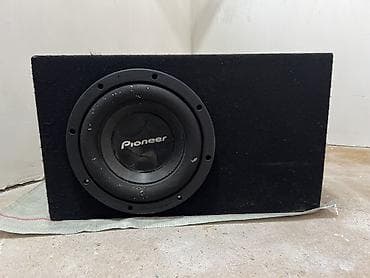 Автоунаа электроникасы: Оригинальный сабвуфер Pioneer и усилитель Kenwood для автомобиля — 1