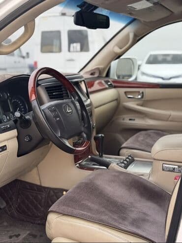 лексус белый: Lexus LX: 2008 г., 5.7 л, Автомат, Бензин, Внедорожник — 5