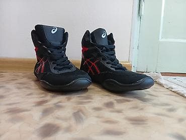 red wings: Мужские кроссовки, 42, Asics, Новый, цвет - Черный, Самовывоз — 5