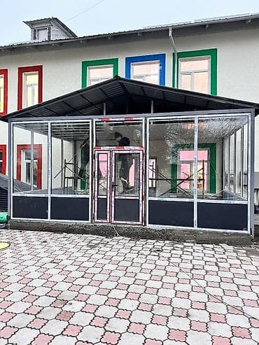 Алюминиевое окно на заказ, Тип окна: Витражные, Мансардные, Панорамные, Декоративные особенности: Декоративный переплет, Бесплатная установка, В рассрочку