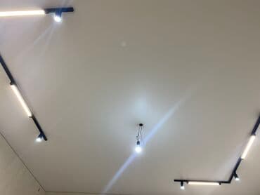 гарнитур для зала бу: Натяжной потолок+Нат потолок!любой сложности,120 — 2