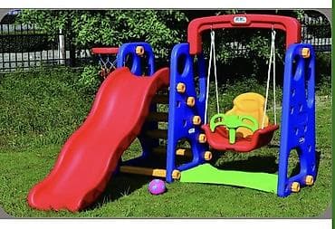 батут детский домашний: Экскаватор, Колесный — 5